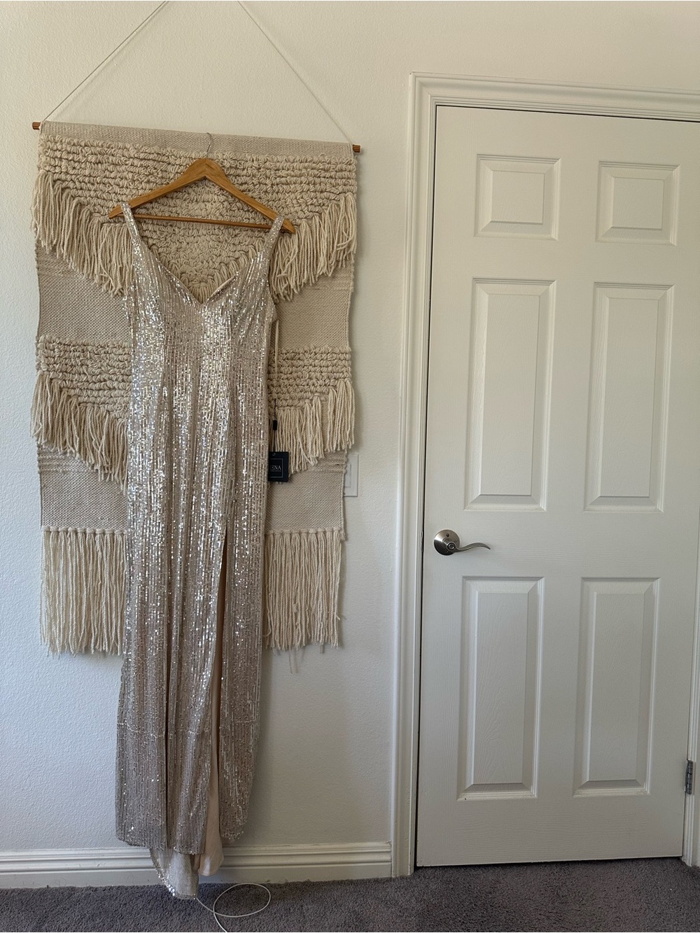 Ieena for Mac Duggal 26443 Sequin Gown NWT